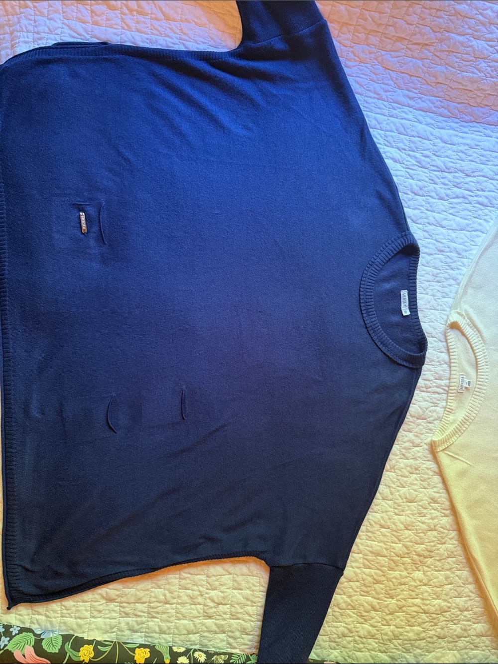 Mersea Classic Navy Crewneck Sweater